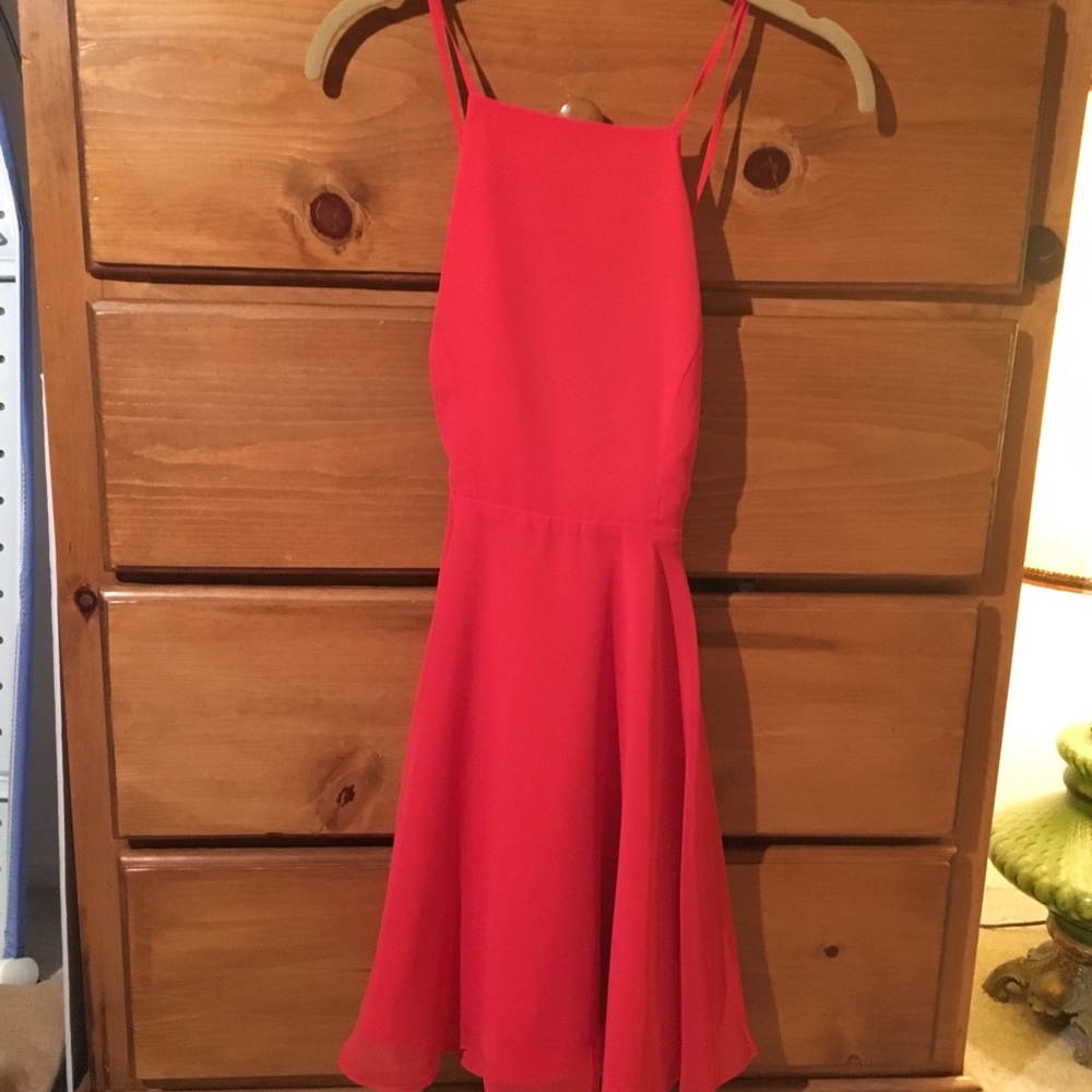 Silence and Noise cross back skater dress 👗